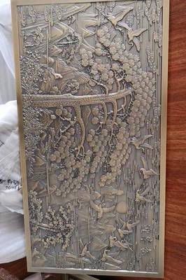 加工定制铝艺雕刻浮雕壁画厂家 来图制作铝板雕花艺术装饰背景